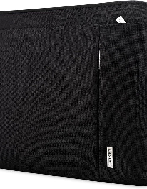 Load image into Gallery viewer, Laptop Sleeve 12-12.9 Inch for Surface Pro 7 8/Laptop Go, Lenovo Acer HP Samsung Chromebook 11.6, Macbook Air 11, Slim Tablet Case Bag for Ipad Pro 12.9 2021-Black
