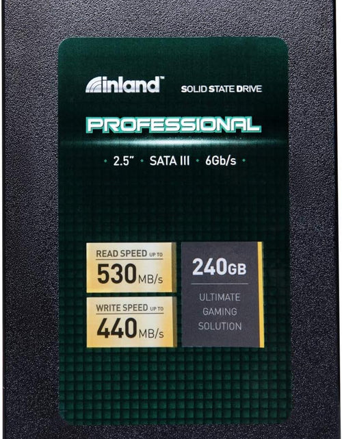 Load image into Gallery viewer, Professional 240GB SSD 3D NAND SATA III 6Gb/S 2.5&quot; 7Mm Internal Solid State Drive (240G)
