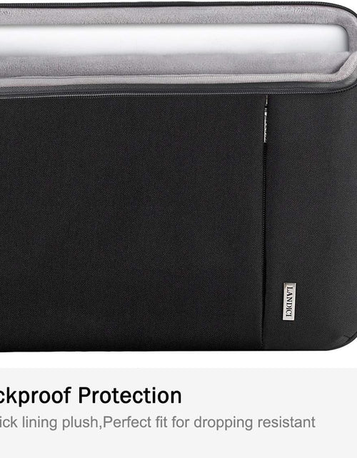 Load image into Gallery viewer, Laptop Sleeve 12-12.9 Inch for Surface Pro 7 8/Laptop Go, Lenovo Acer HP Samsung Chromebook 11.6, Macbook Air 11, Slim Tablet Case Bag for Ipad Pro 12.9 2021-Black

