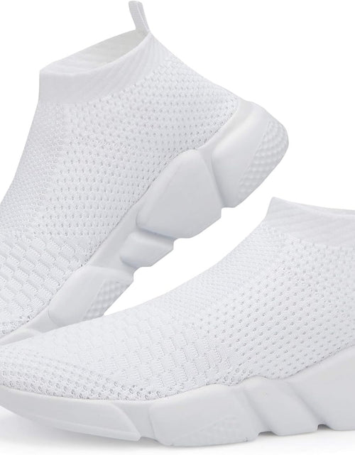 Load image into Gallery viewer, Women&#39;S Running Knit Comfortable Lightweight Breathable Casual Sports Shoes Fashion Sneakers Slip-On Walking Shoes

